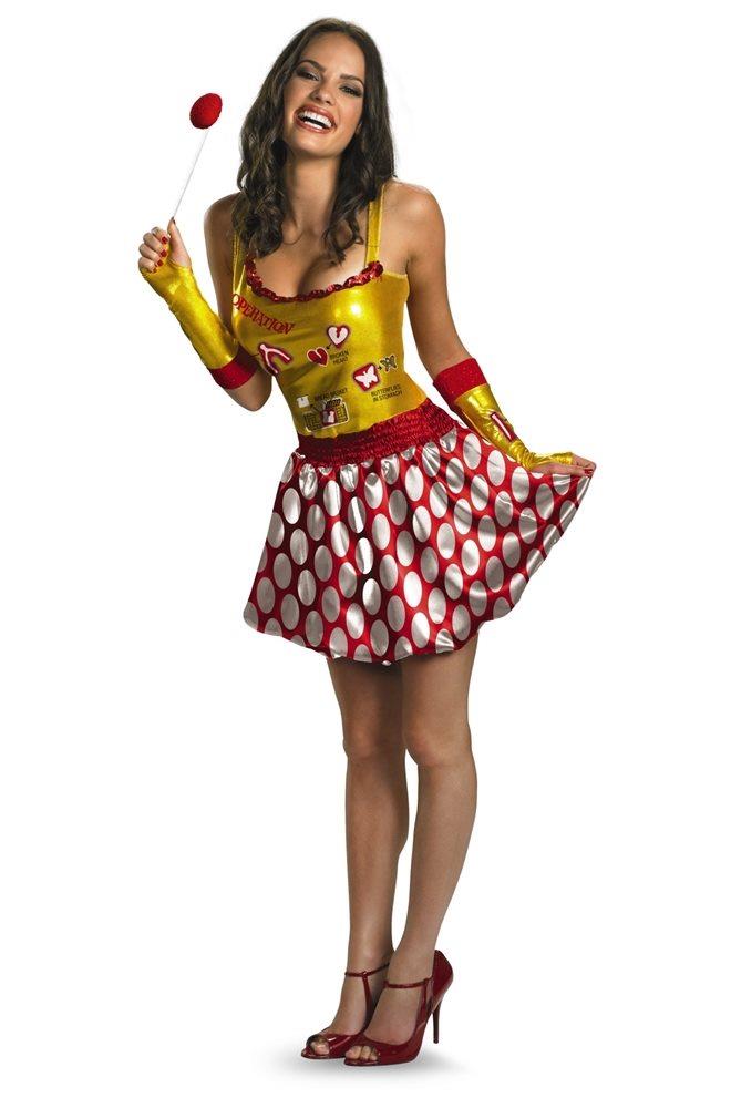 Operation Womens Deluxe Adult Costume Size 4-6