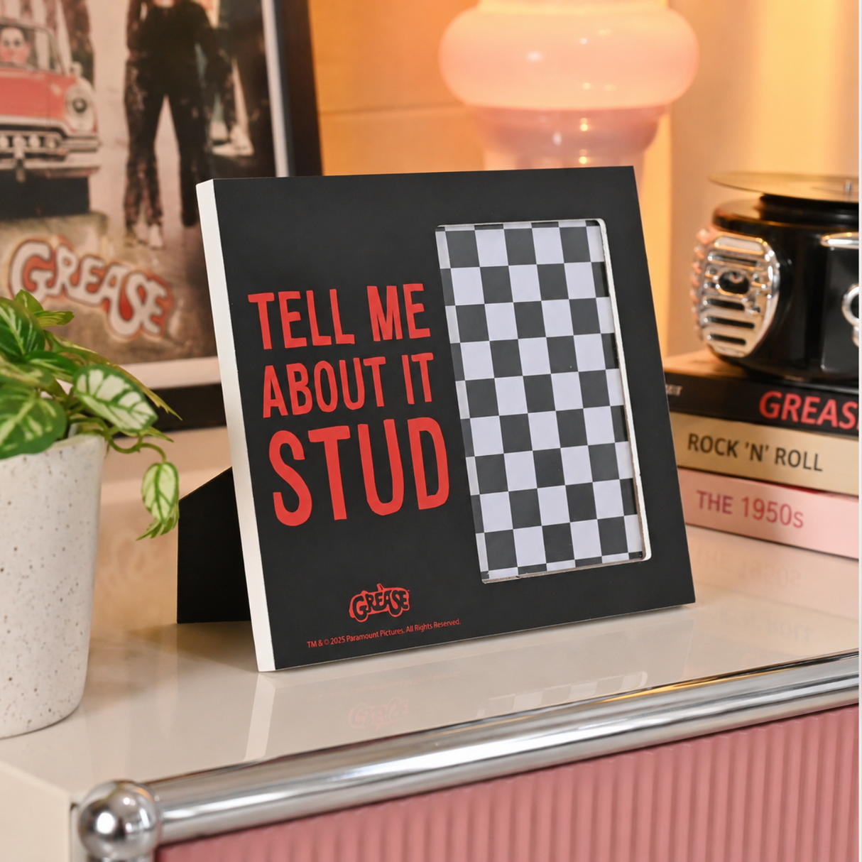 Fandomania Grease 'Tell Me About It, Stud' Photo Frame