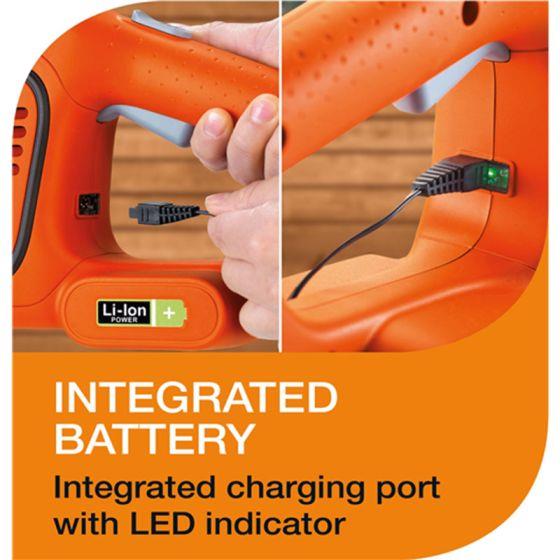 FLYMO Simplicut Li 14.4V Cordless Hedge Trimmer Orange