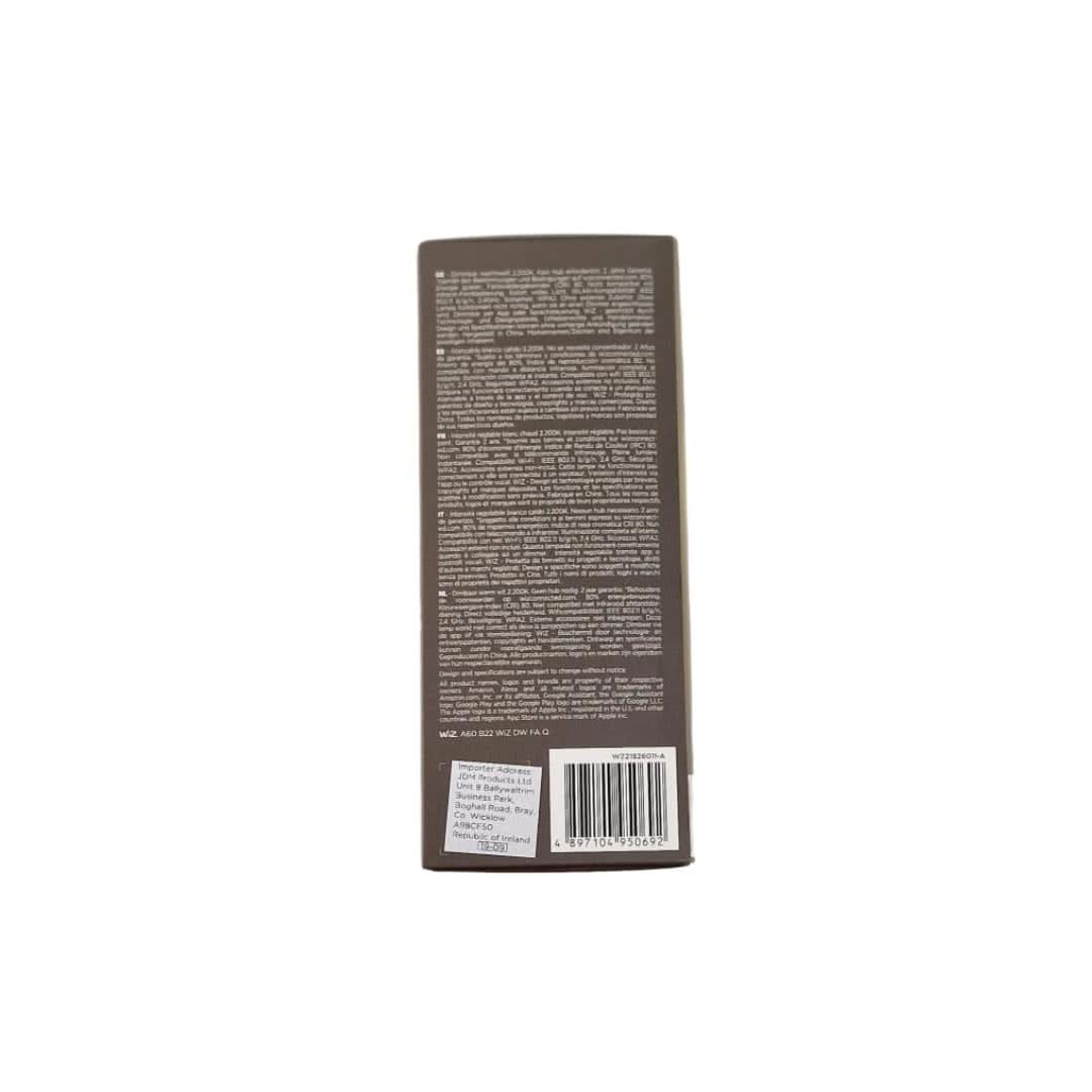 WiZ A60 Bayonet LED Filament Dimmable Amber Lightbulb