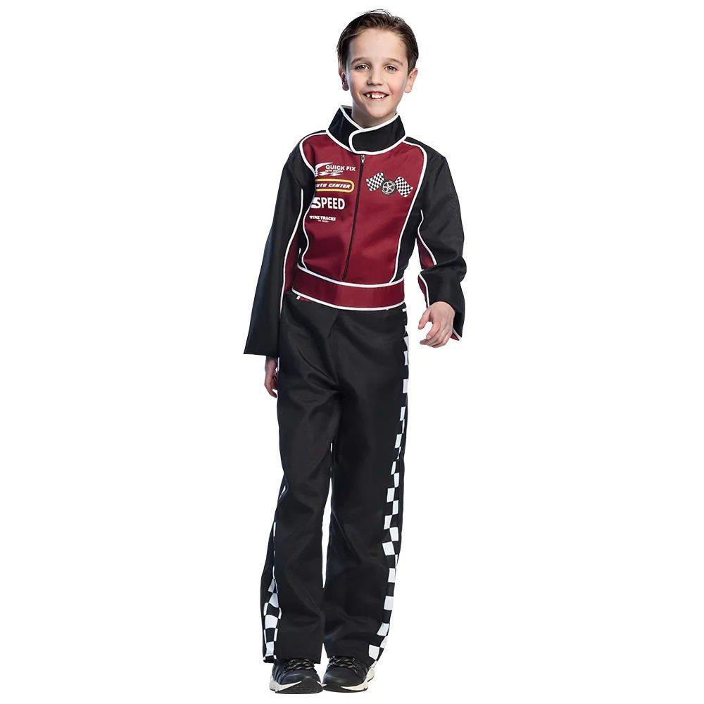 Child Racing Rookie Driver Jumpsuit Costume 7-9 Years