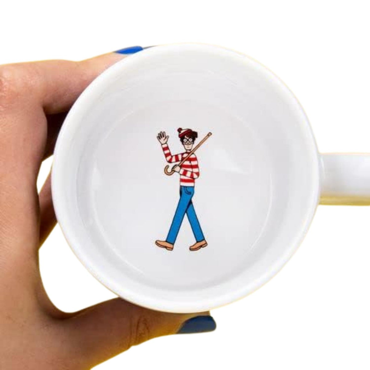 Where's Wally? Heat Change Mug-Reveal Hidden Wally with Hot Drinks!