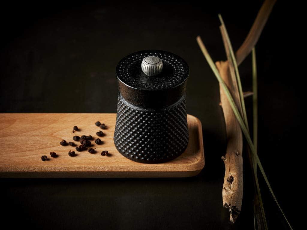 Peugeot Bali Fonte Cast Iron Pepper Mill 8cm Black
