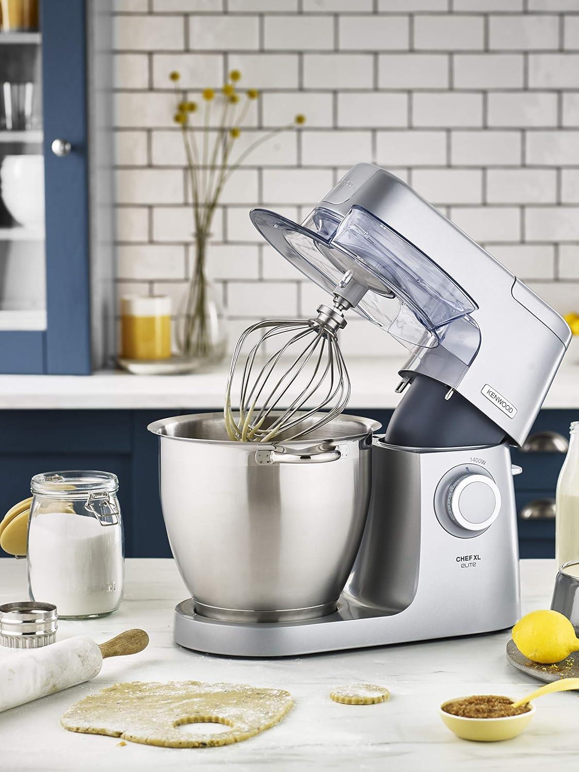 Kenwood Chef XL Elite KVL6300S 1400W Stand Mixer Silver EU Plug