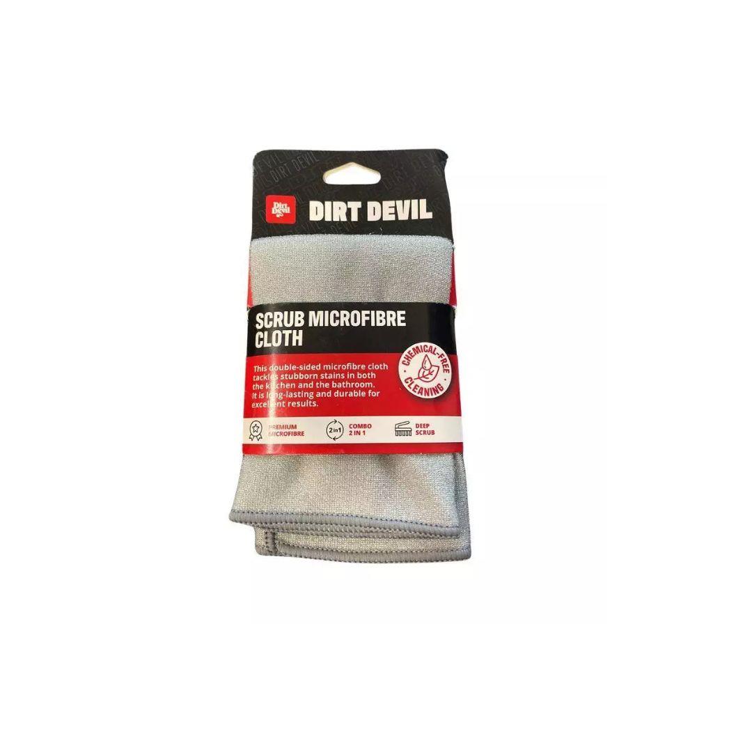 Dirt Devil Microfibre High Quality Durable Scrub Cloth 30 x 30cm