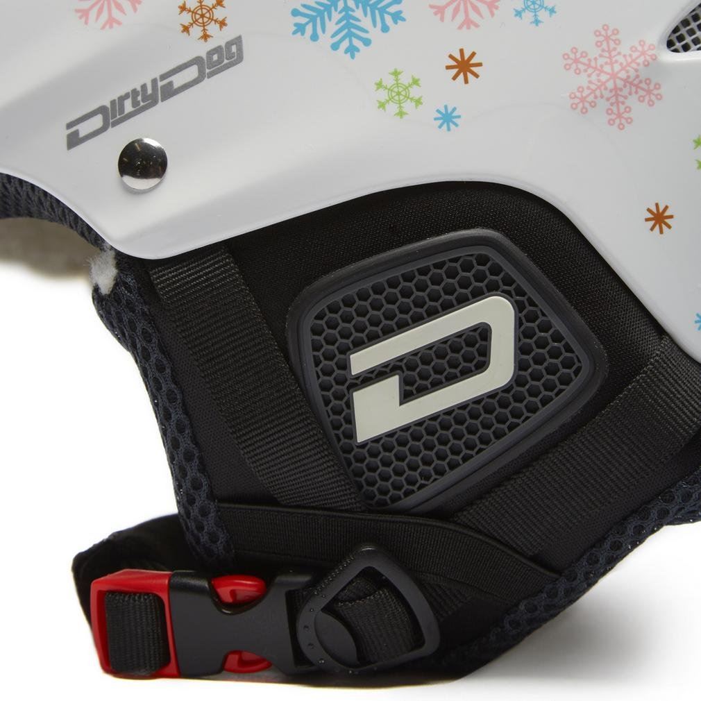 DIRTY DOG Kids' Orbit Ski Helmet - White One Size