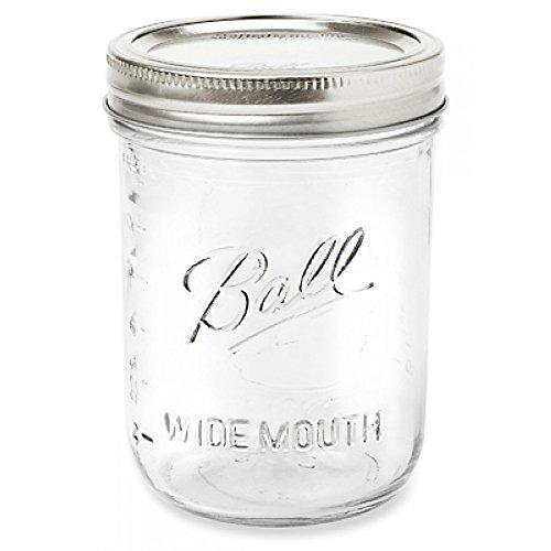 6 Ball Wide Mouth Mason Jars - 473ml