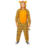 Adults Tiger Onesie with tail and ears - XXL