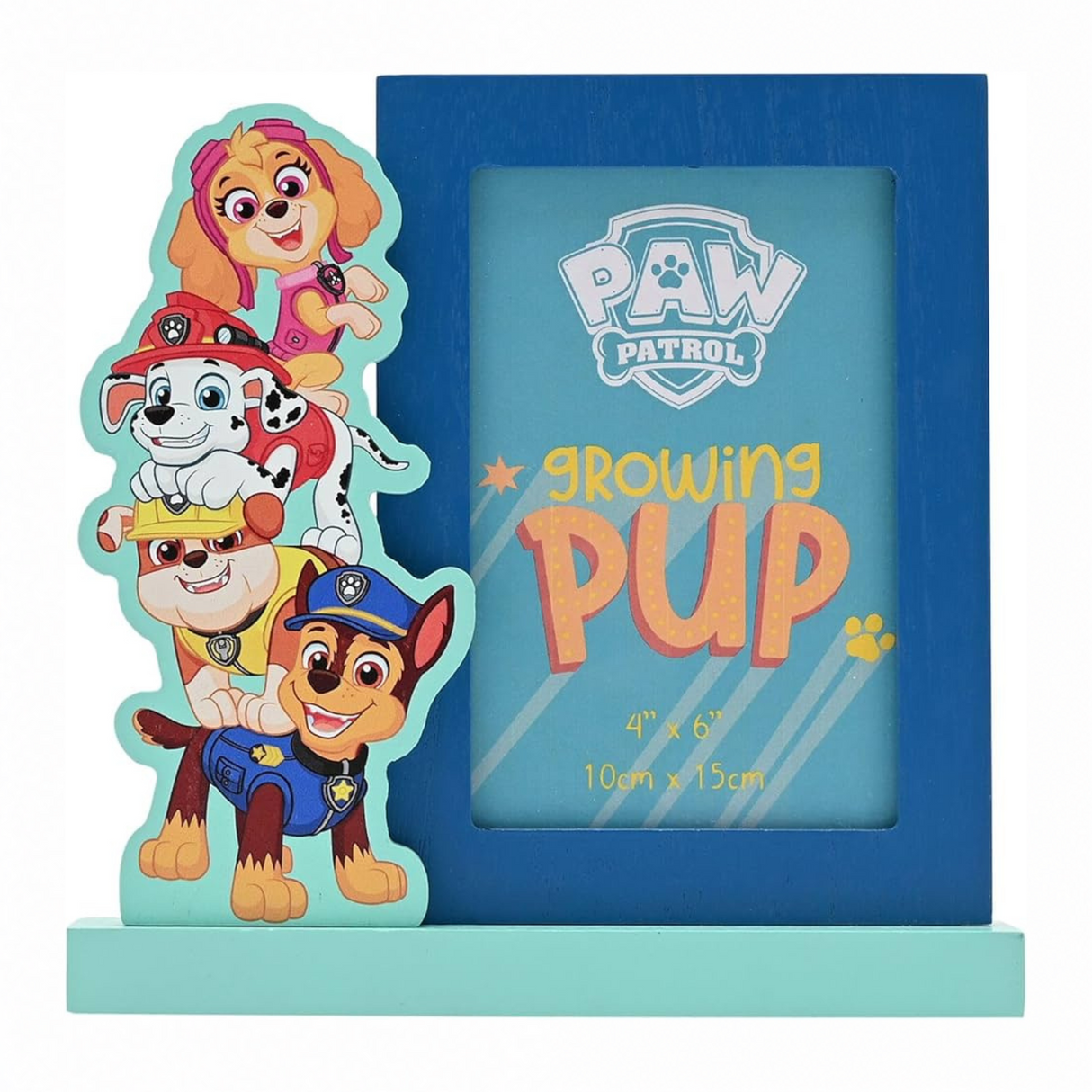 Paw Patrol Wooden Character Photo Frame Multi