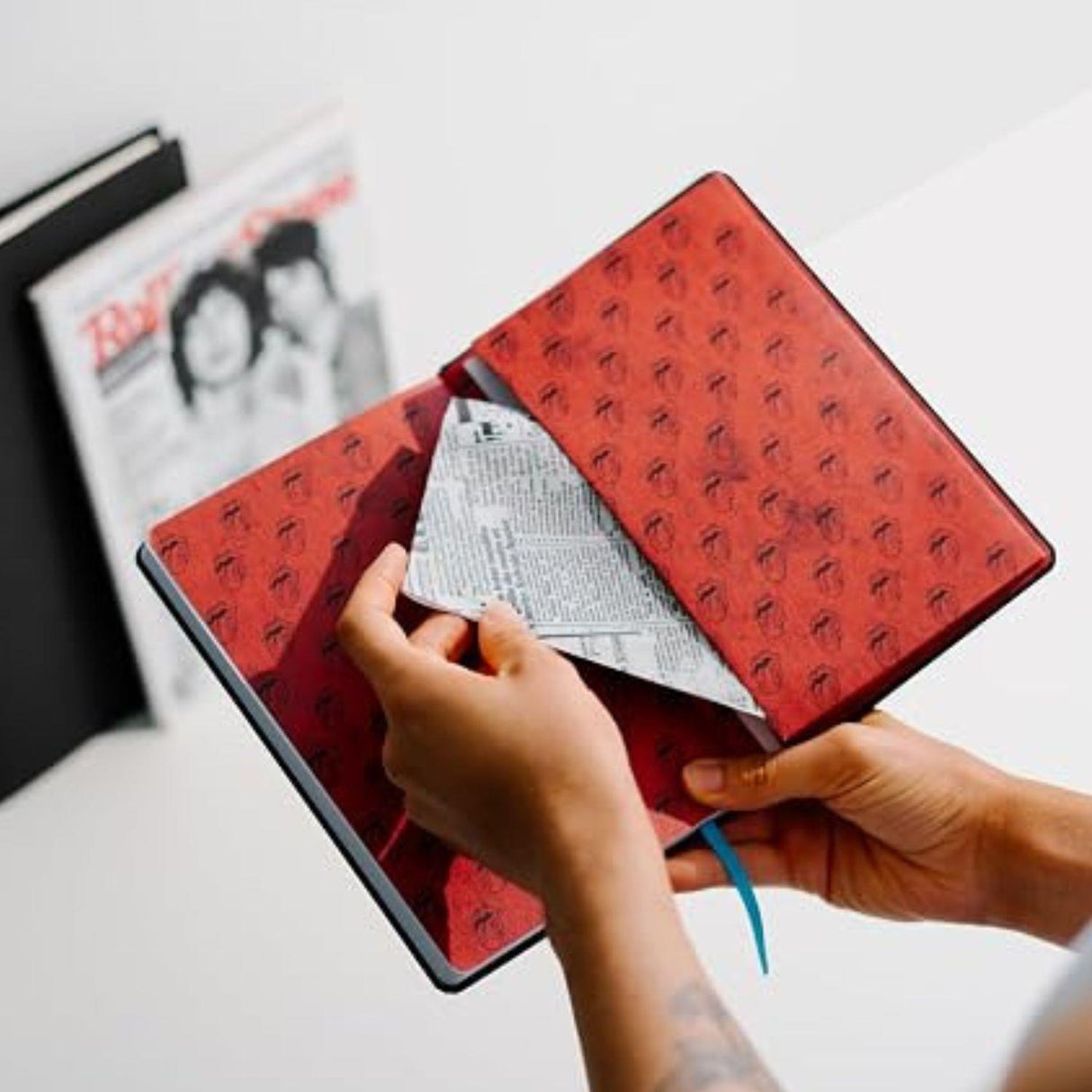 The Rolling Stones Tattoo You/US Tour A5 Premium Notebook