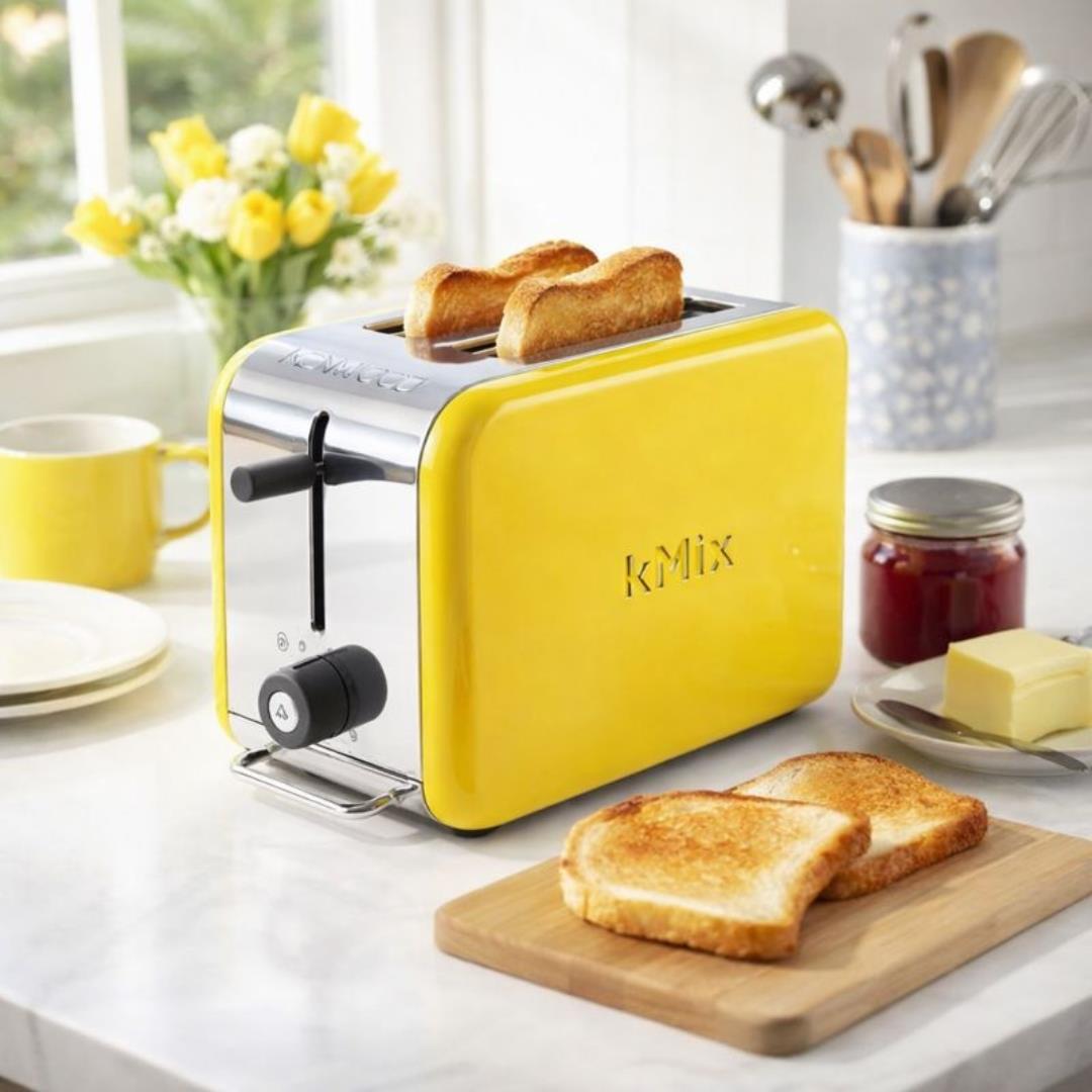 Kenwood TTM028 KMix 2 Slot Toaster 900W Yellow