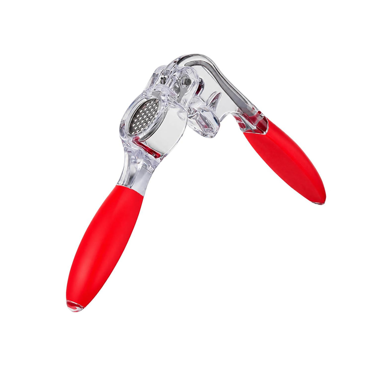 Tefal Fresh Garlic Press Non Slip Handle Easy Clean Kitchen Tool Red