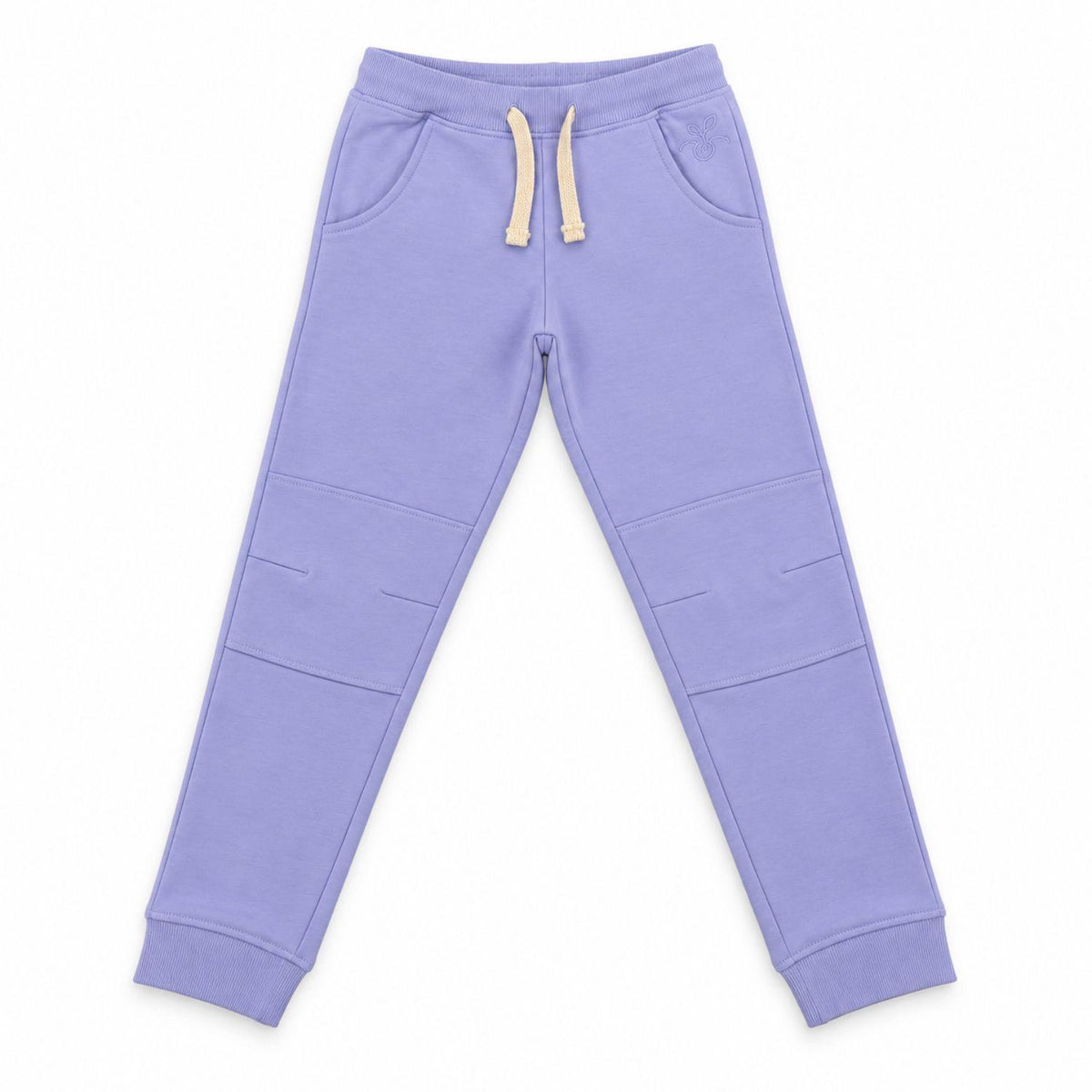 Girls 100% Cotton Joggers Size 5-6 Years Lilac