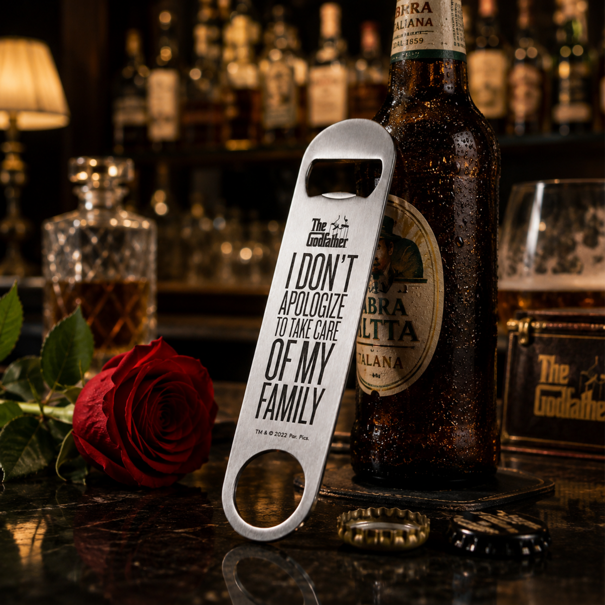 Fandomania The Godfather Stainless Steel Bottle Opener Silver