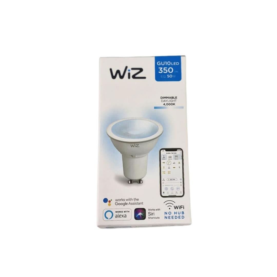 WiZ GU10 LED Smart Dimmable 350 Lumen Lightbulb