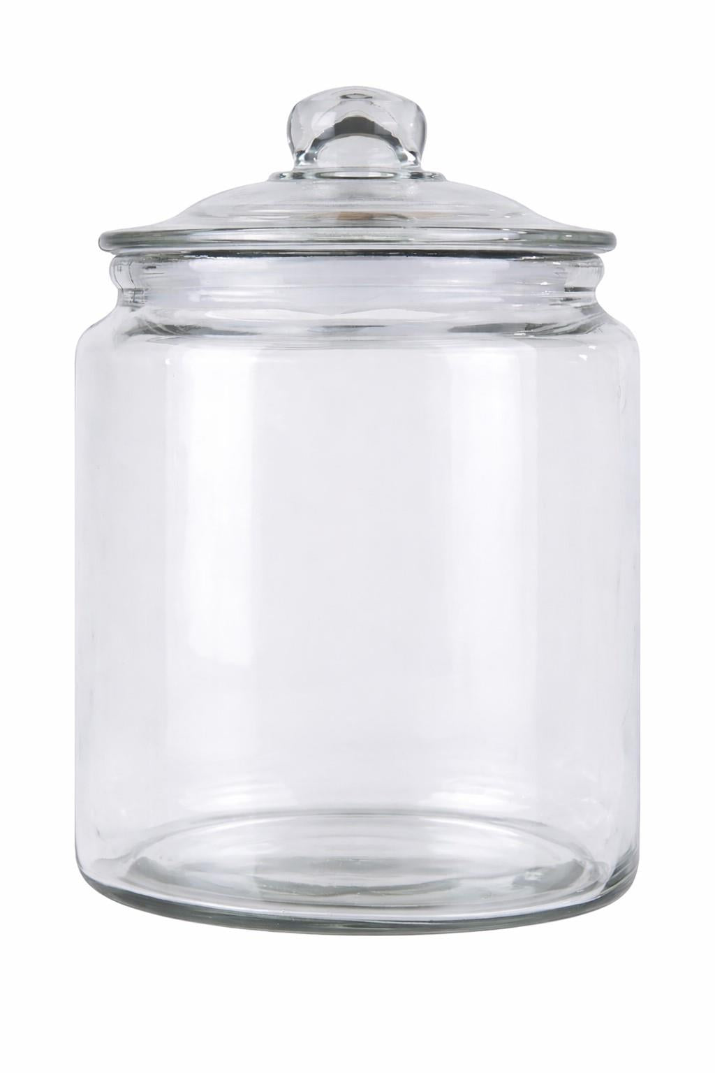 Premium 5.8L Thick Glass Storage Kitchen Jar with Airtight Lid
