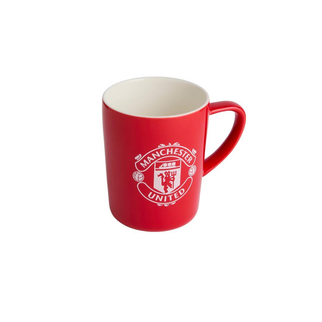 Manchester United Melitta Porcelain Crest 290ml Mug with Gift Box Red