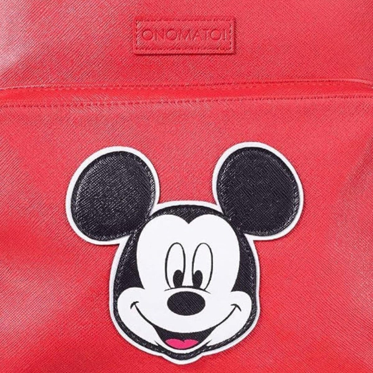 Disney Mickey Mouse Backpack with Adjustable Padded Straps Red