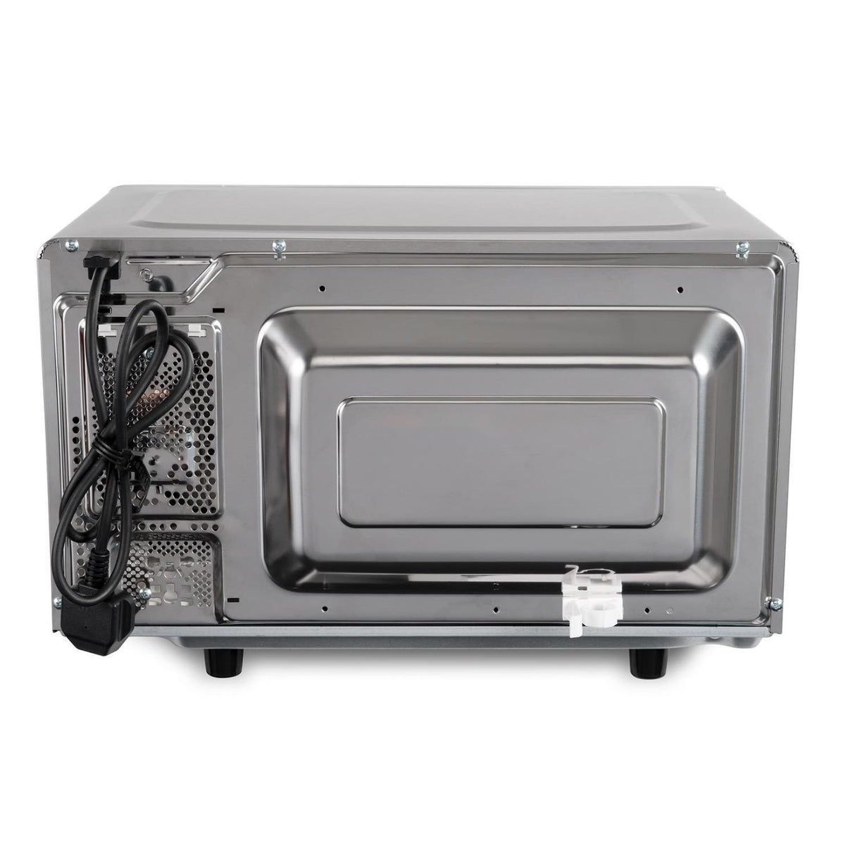 electriQ Freestanding 25L 1000W Flatbed Commercial Style Microwave Silver