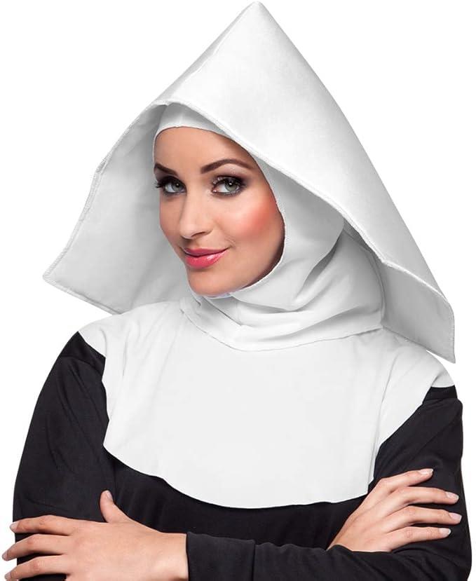 Boland Nun Mother Superior Accessory Hood Headpiece White