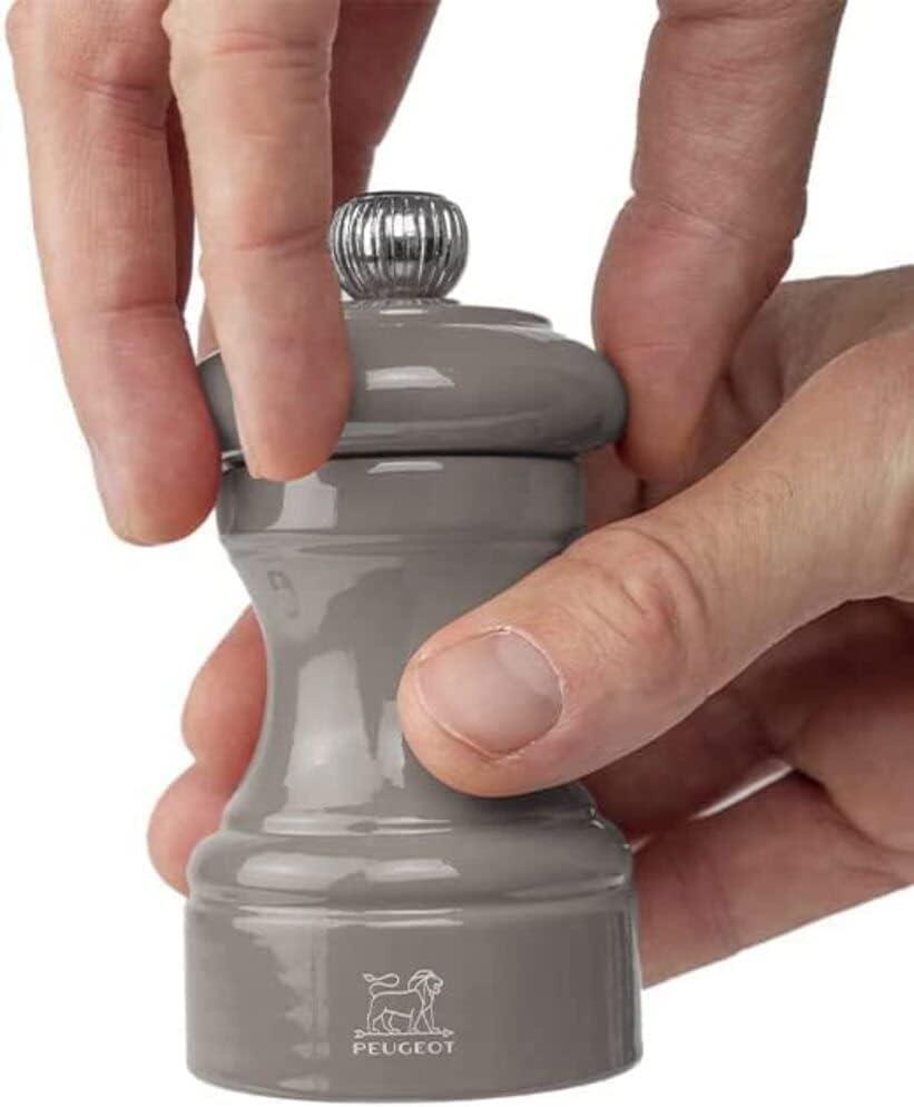 Peugeot Bistro Salt Mill 10cm Taupe Grey