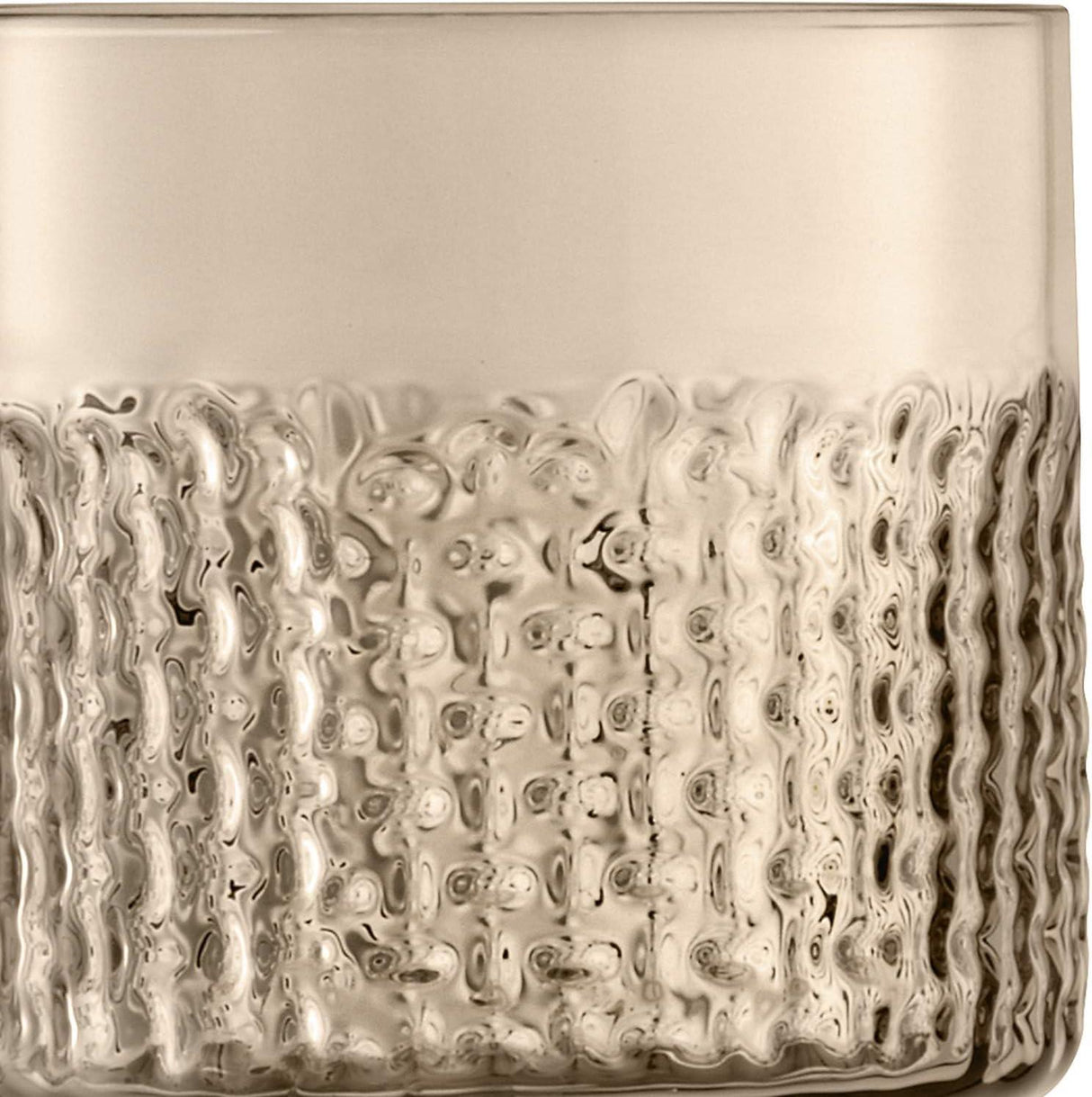 LSA Wicker Wine Glasses 320ml Taupe Set of 2