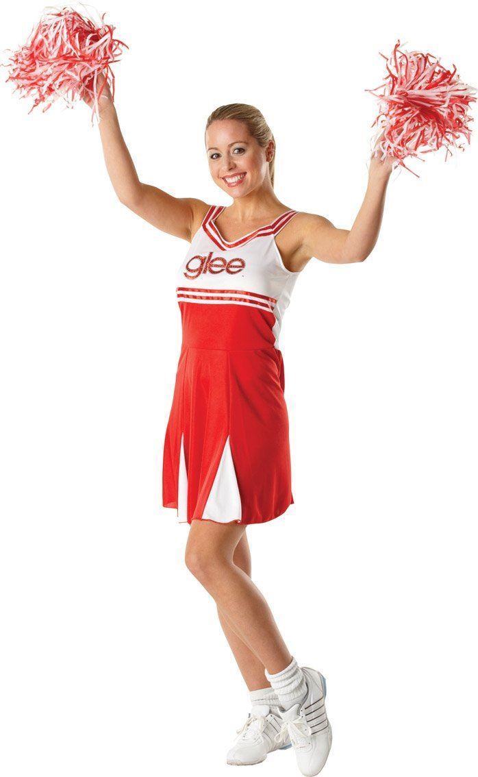 Women's High School Glee Cheerleader Costume - L