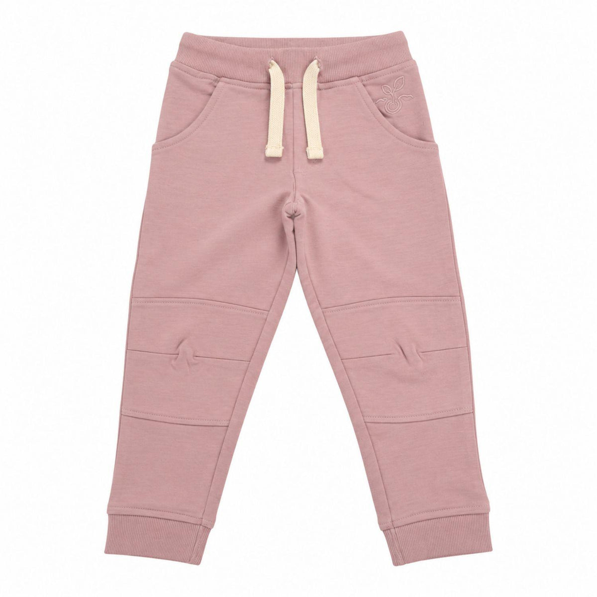 Girls 100% Cotton Joggers Size 3-4 Years Dusty Pink