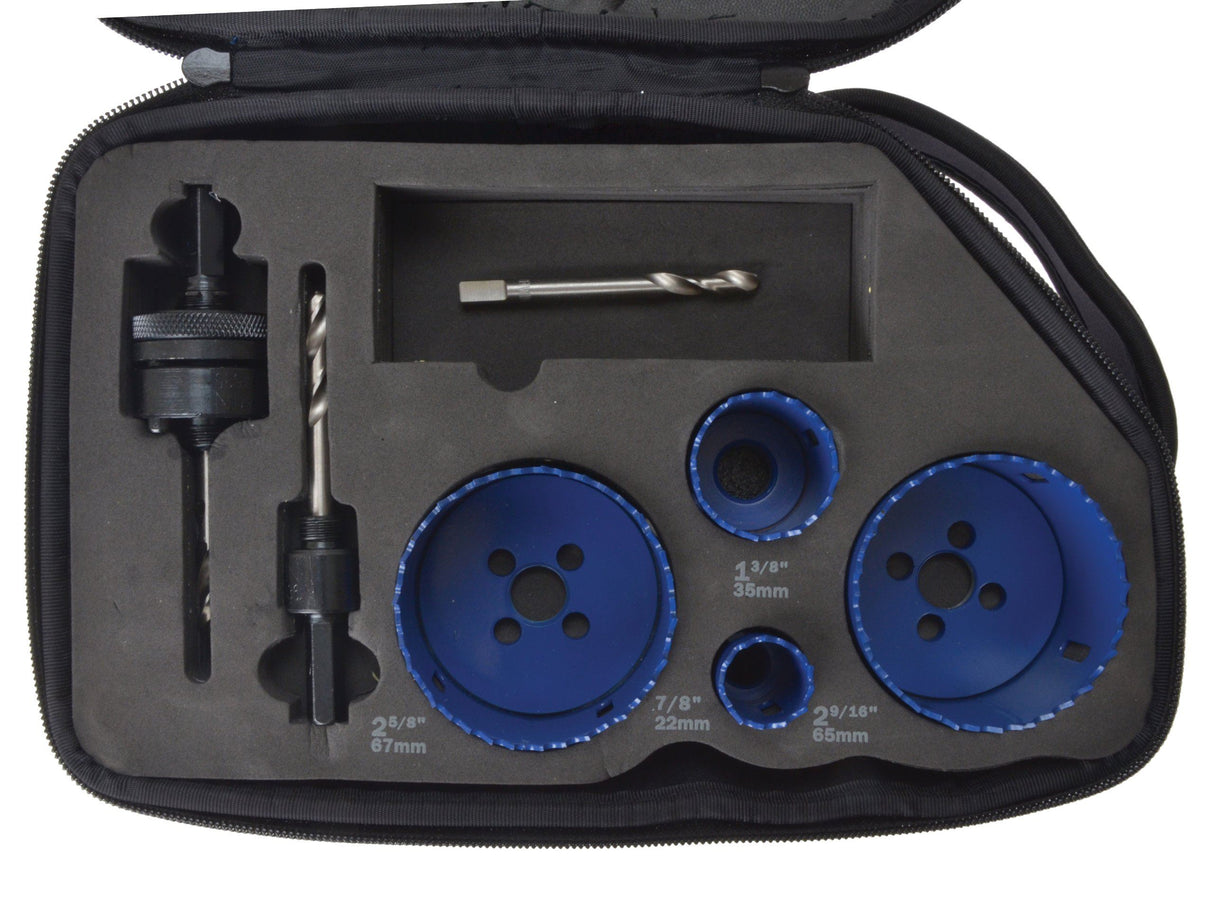 Irwin 10507235 400 SE Bi-Metal Hole Saw Kit