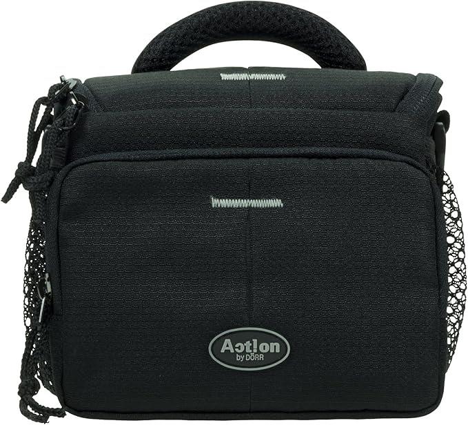Dorr Action Black Camera Bag with 8GB SD Card