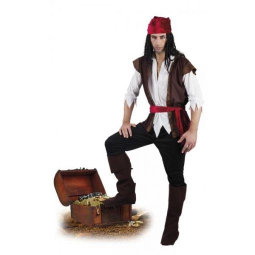 Boland Mens Pirate Thunder Costume - 54/56