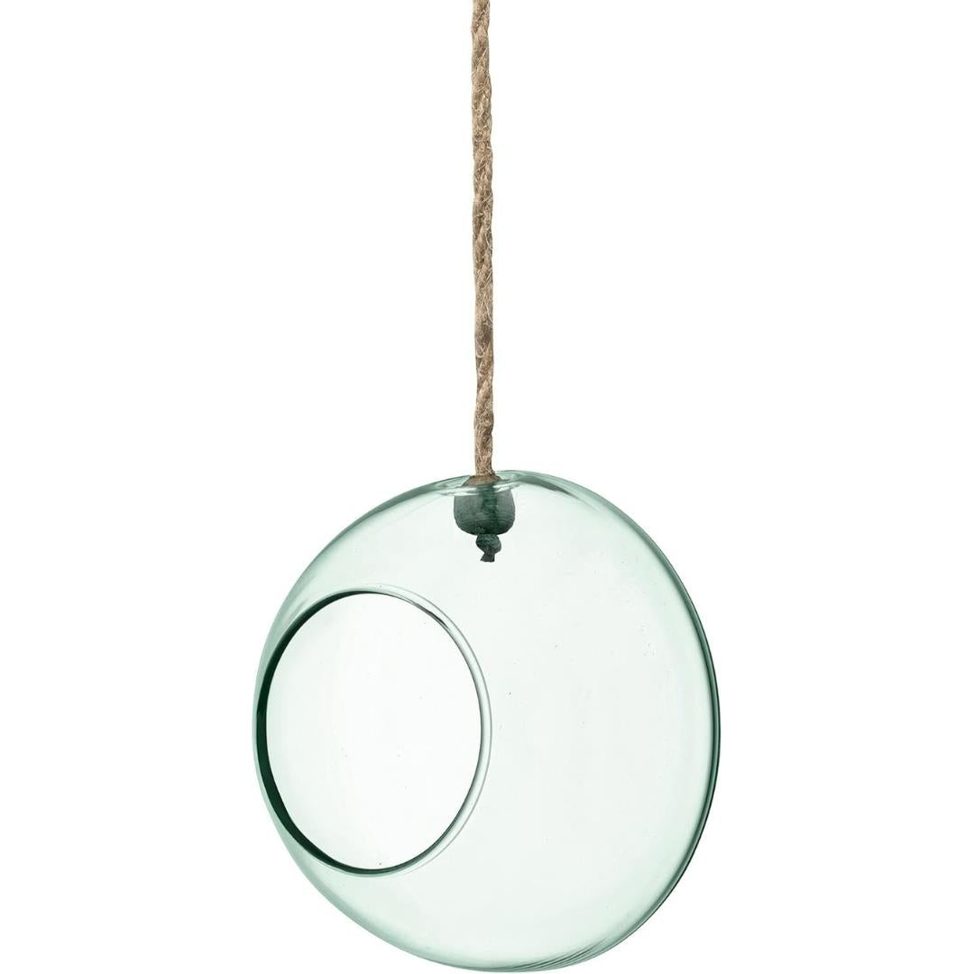 LSA Canopy Recycled 10cm Hanging Planter Clear