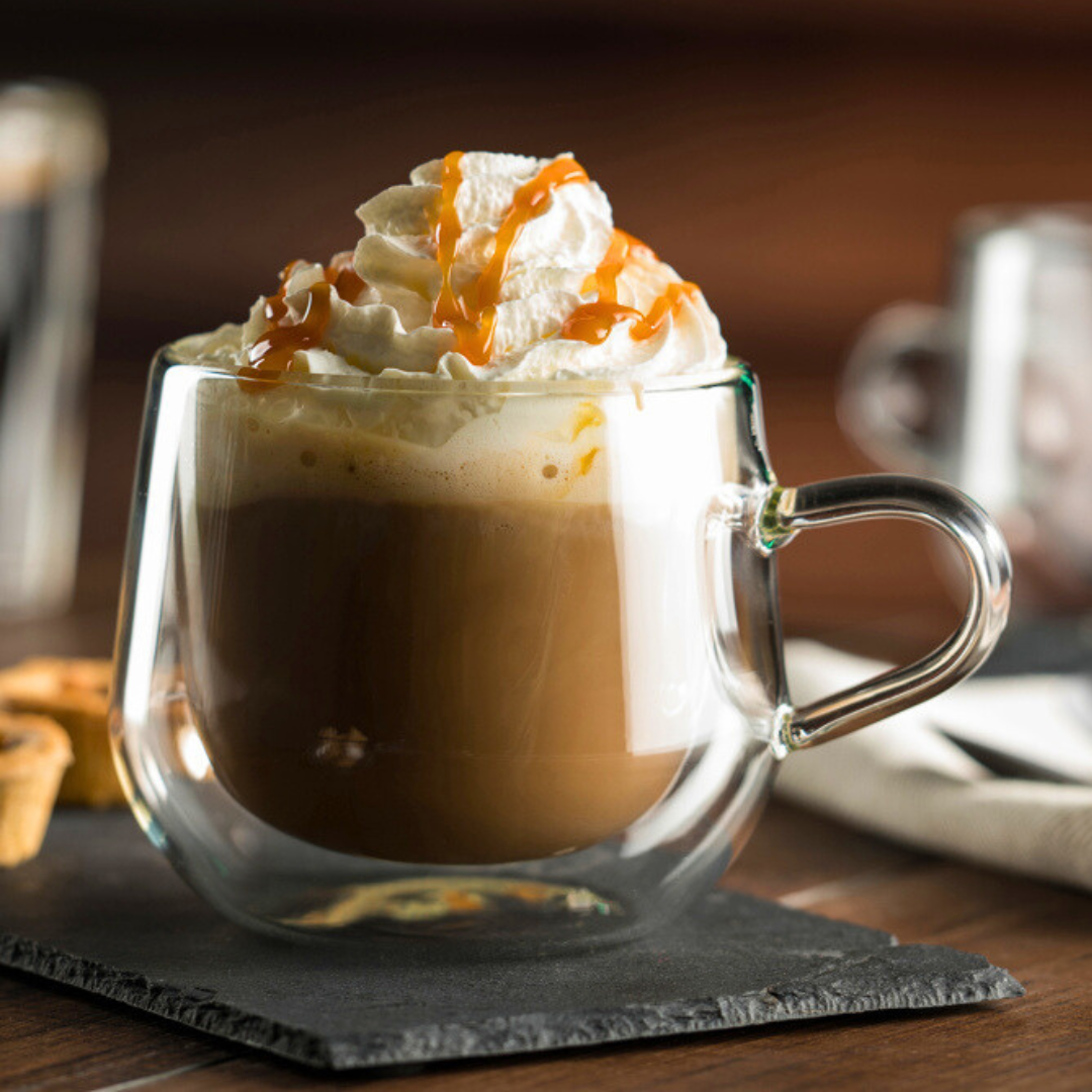 Utopia Double Walled Buddha Mug 400ml Glass Cup