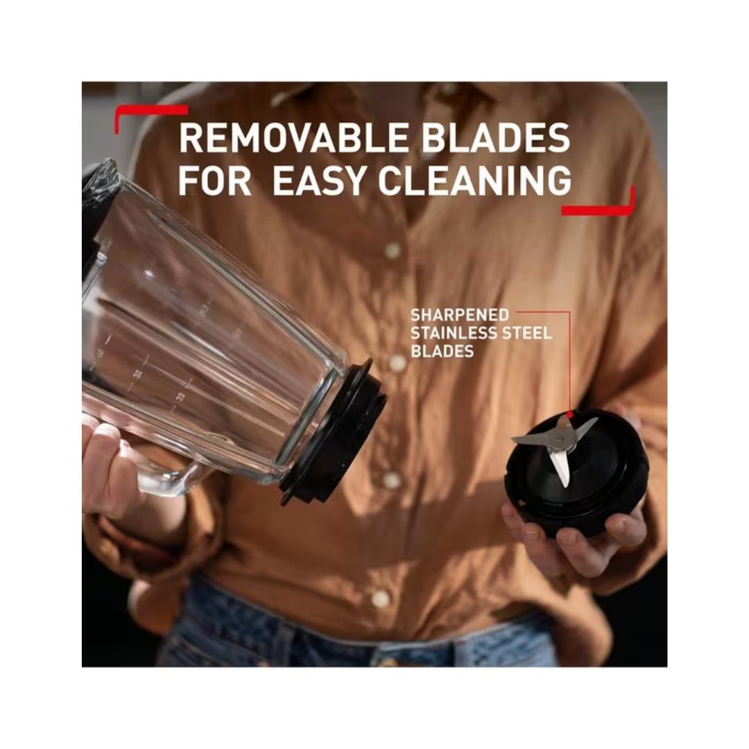 Tefal Eco Respect BL46EN40 Blender Smoothie Maker 800W 1.75L Black