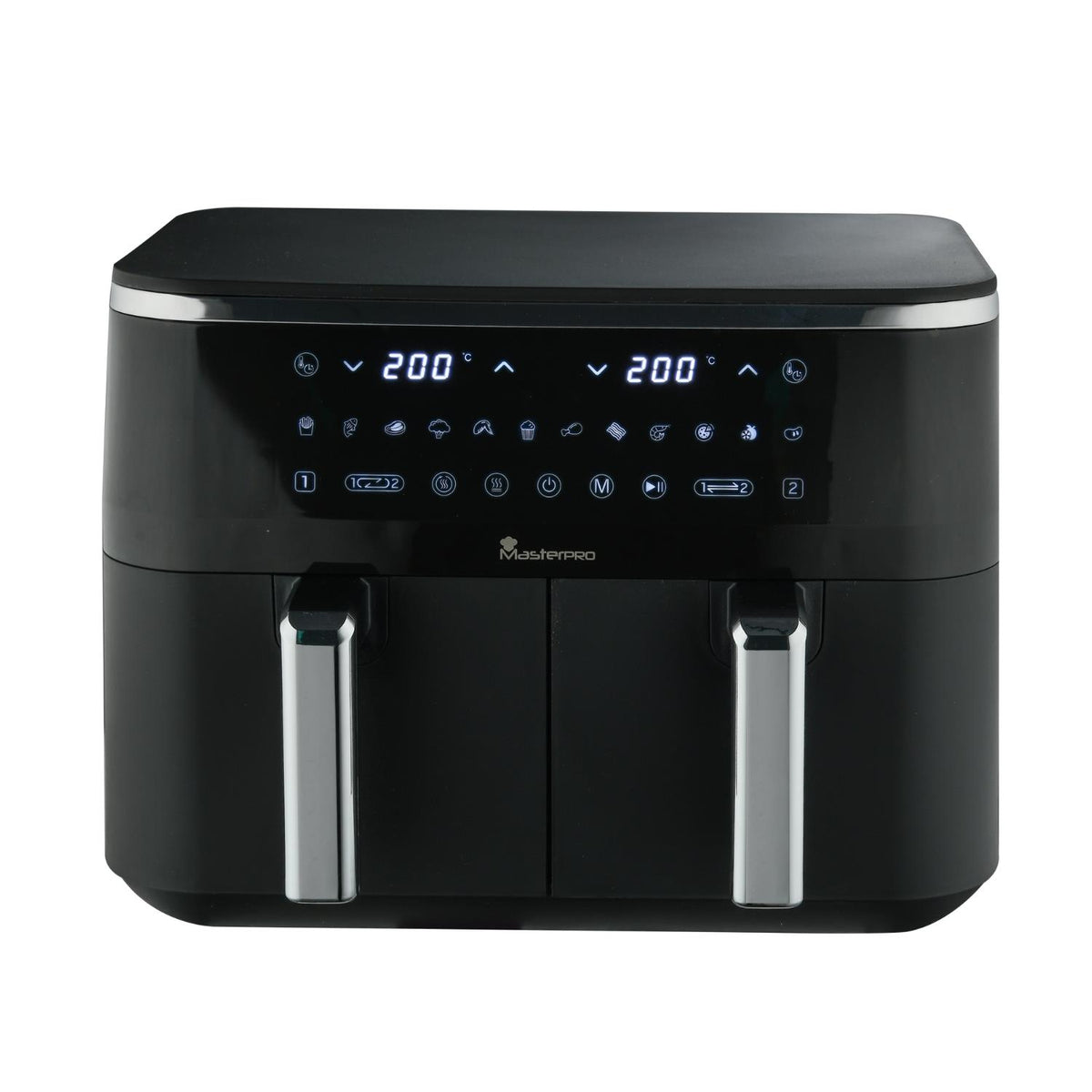 Bergner MasterPRO Digital 9L 3100 W Dual Air Fryer Black