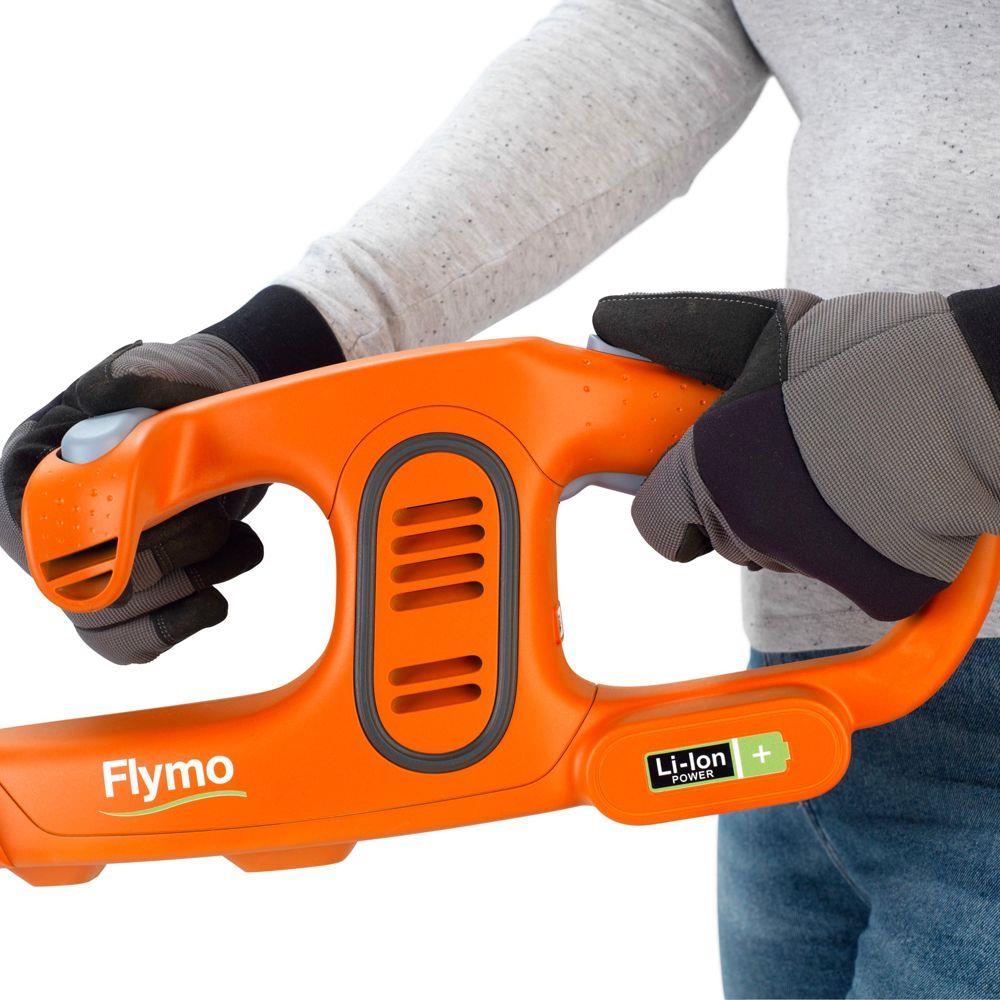 FLYMO Simplicut Li 14.4V Cordless Hedge Trimmer Orange