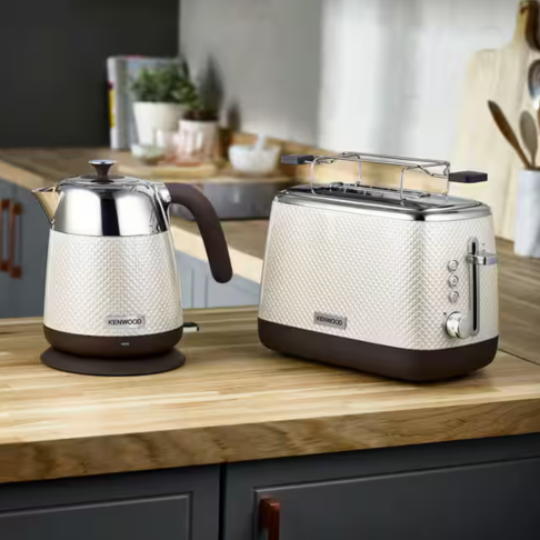 Kenwood Mesmerine 2 Slot Toaster 980W White EU Plug