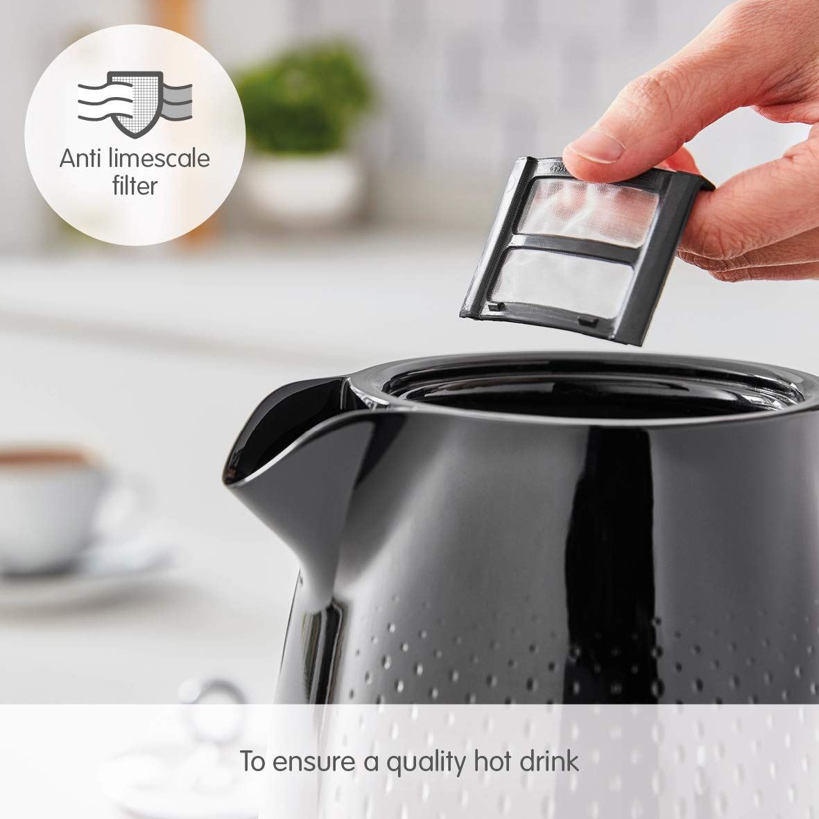 Morphy Richards VERVE JUG KETTLE BLACK