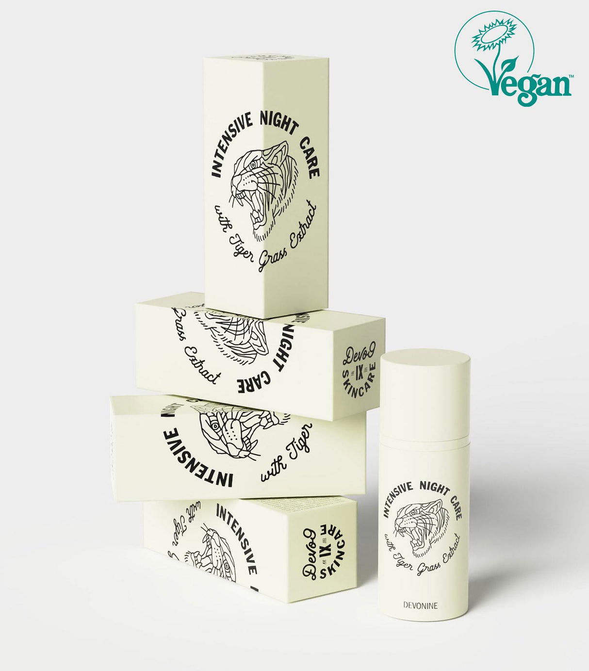 Devonine Vegan Intensive Night Care with Tiger Grass 100ml EXP 2024