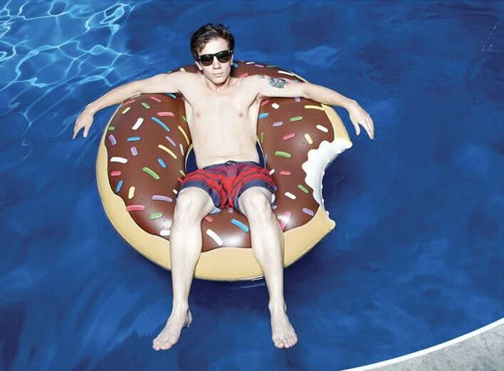 Big Mouth Toys Donut Swimming Pool Inflatable