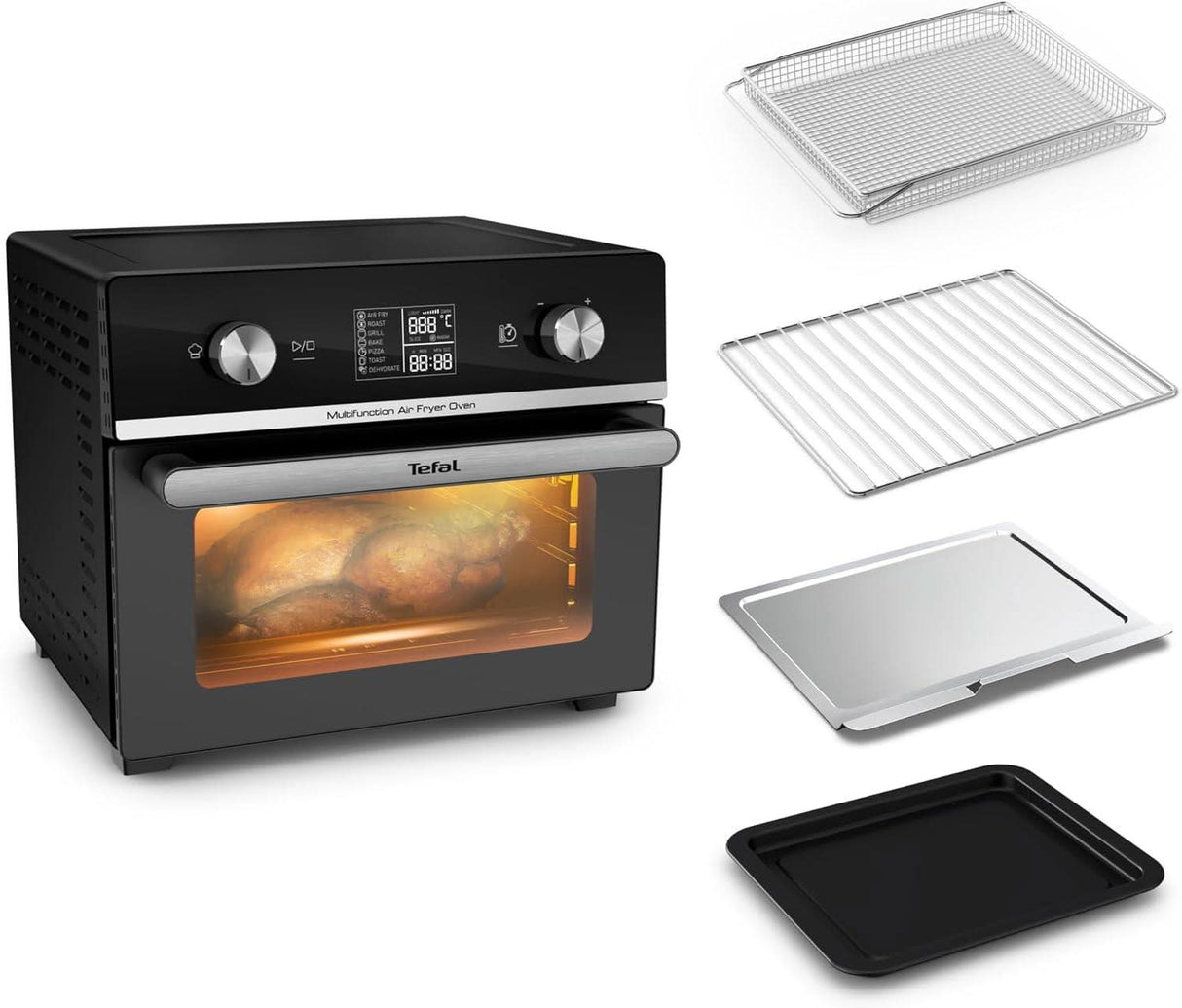 Tefal FW606840 Easy Fry Oven with Accessories Air Fryer 20L Black