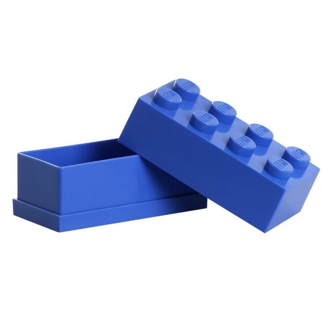 LEGO Mini Box 8 Storage Brick Blue