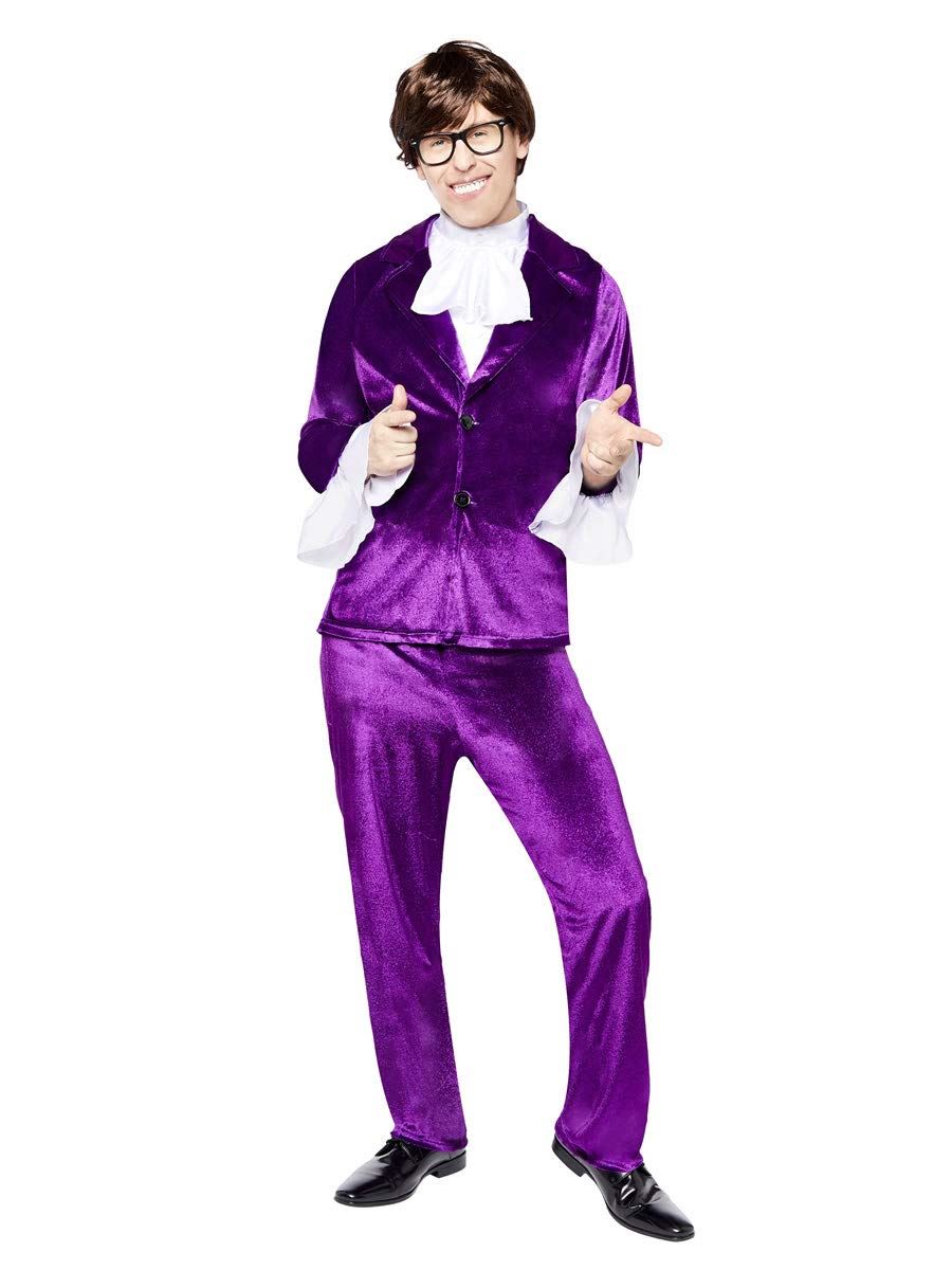 Men's Groovy Lover Inspired by Austin Powers Costume - M