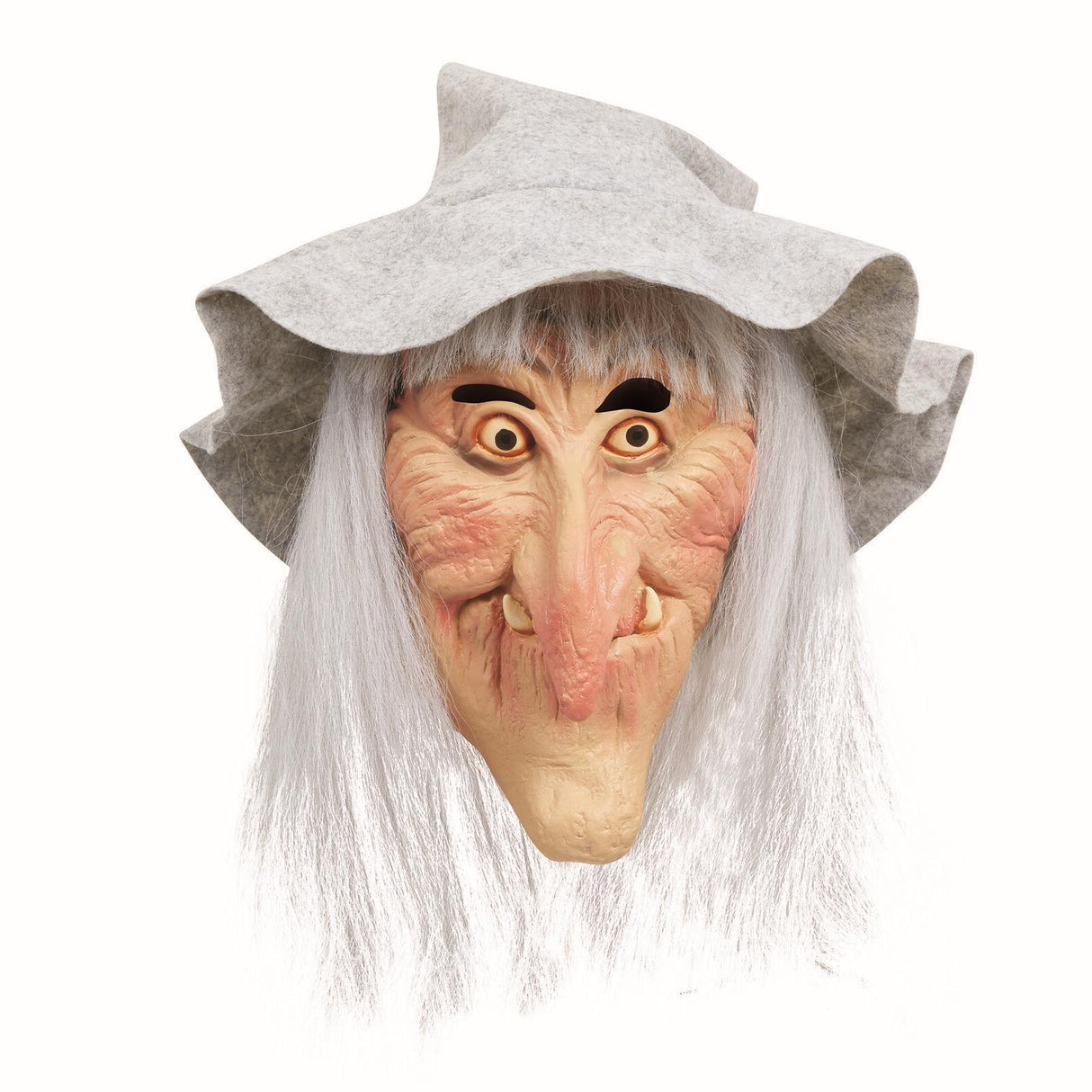 Adult Wicked Witch Latex Max with Grey Hair