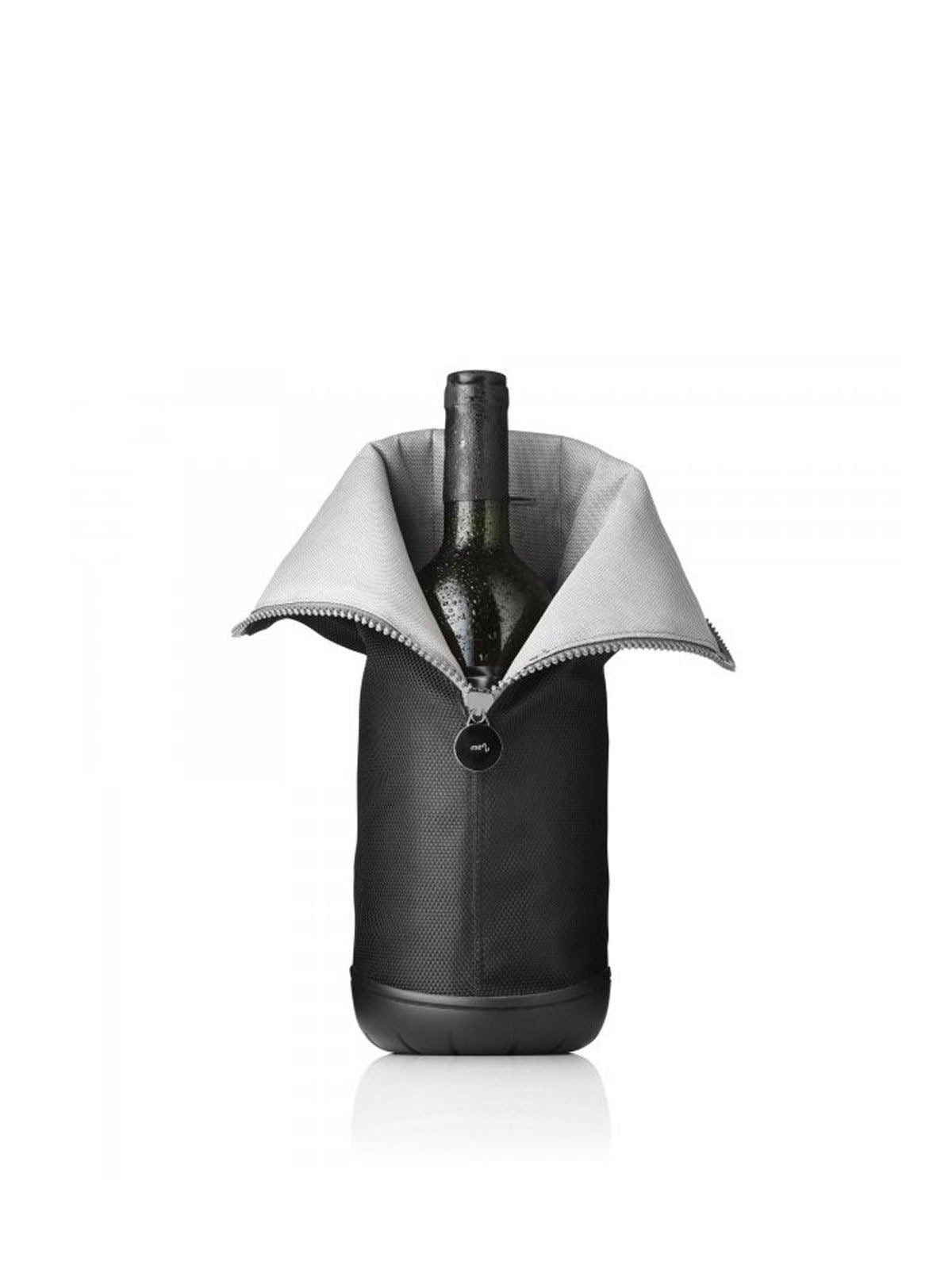 Menu Coolcoat Picnic Bottle Cooler - Black/Grey One Size