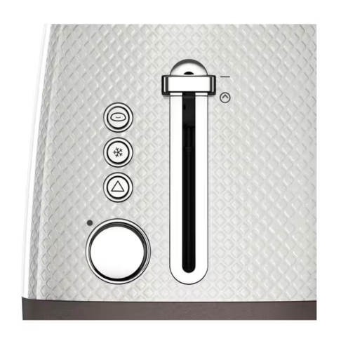 Kenwood Mesmerine 2 Slot Toaster 980W White EU Plug