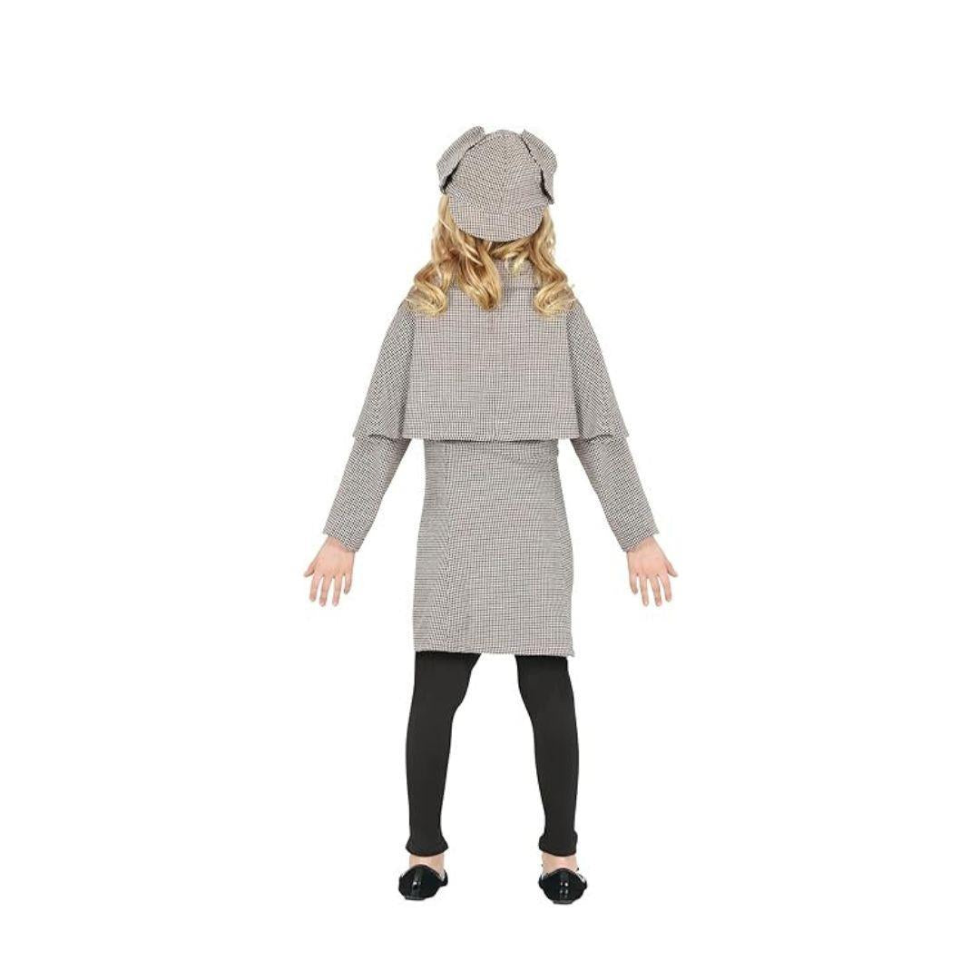 Fiestas Guirca Unisex Detective Fancy Dress Costume Age 5-6 Years Grey