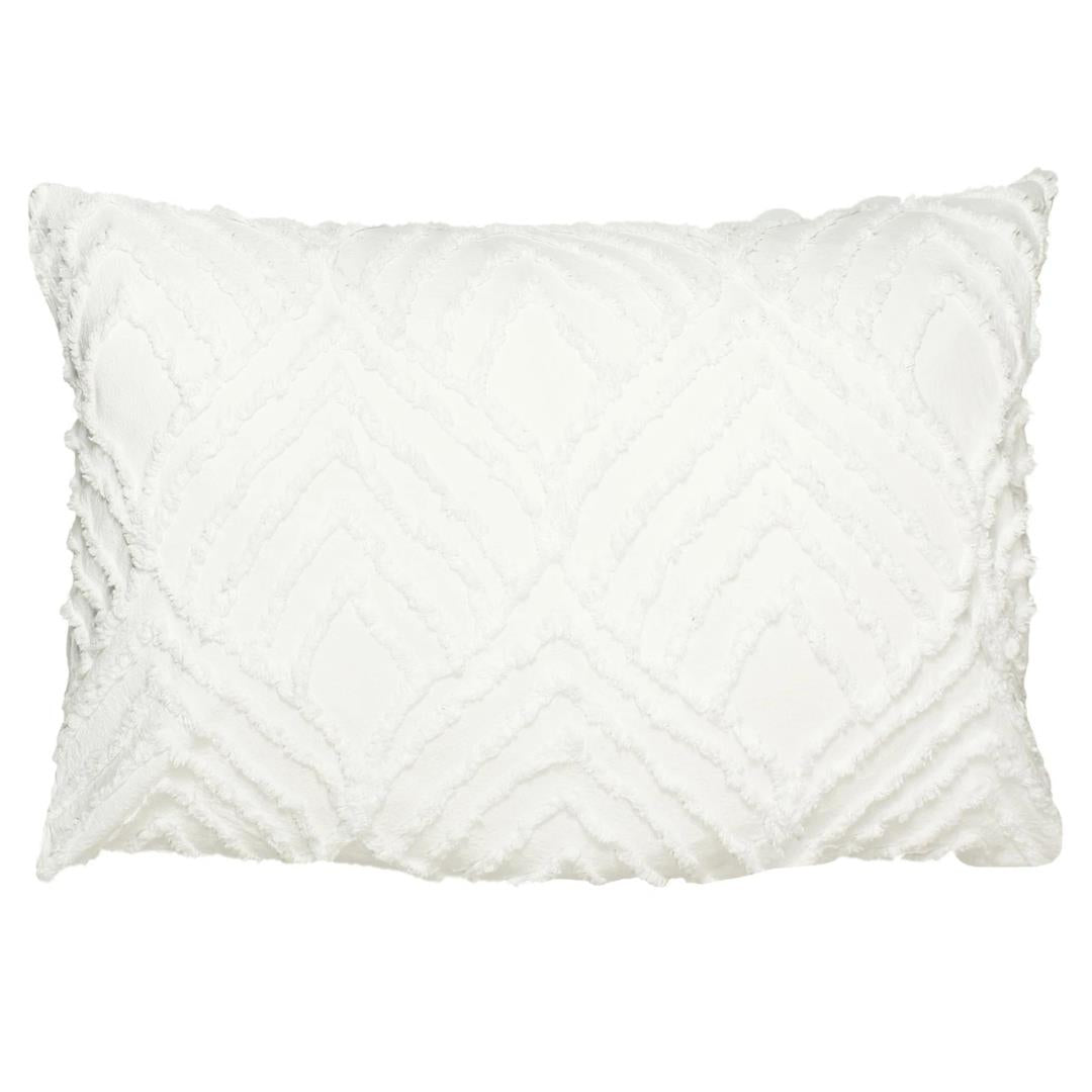 Linen House Palm Springs Ogee Tufted Pillowcase Pair