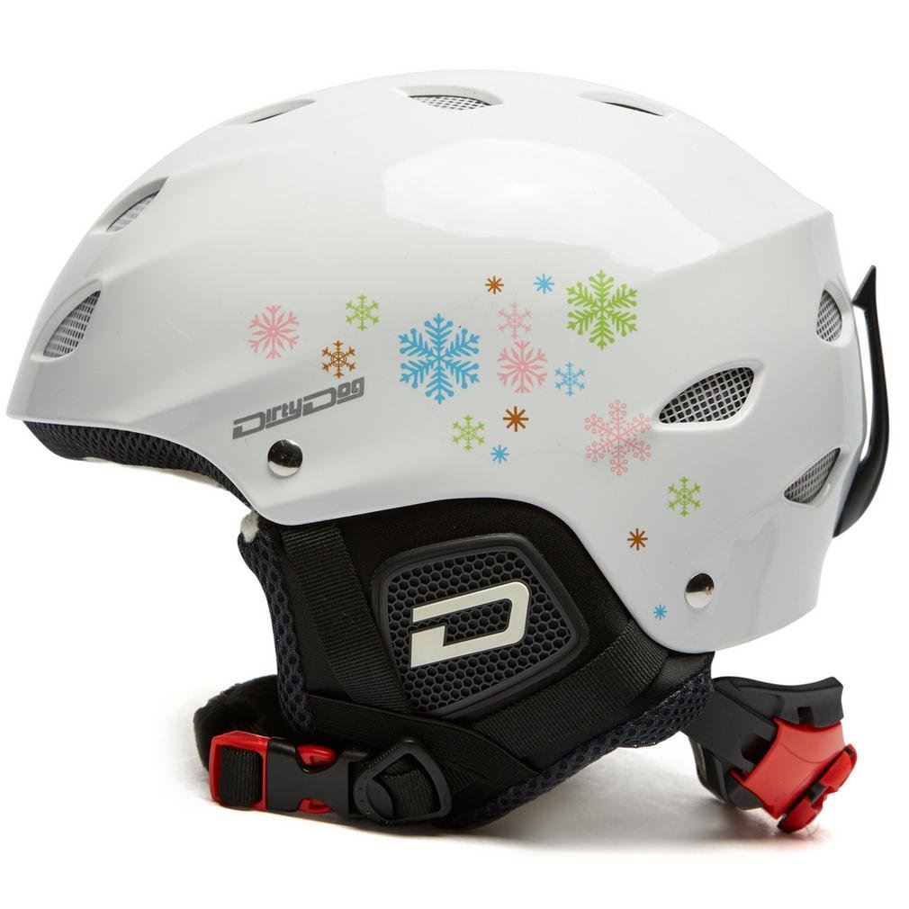 DIRTY DOG Kids' Orbit Ski Helmet - White One Size