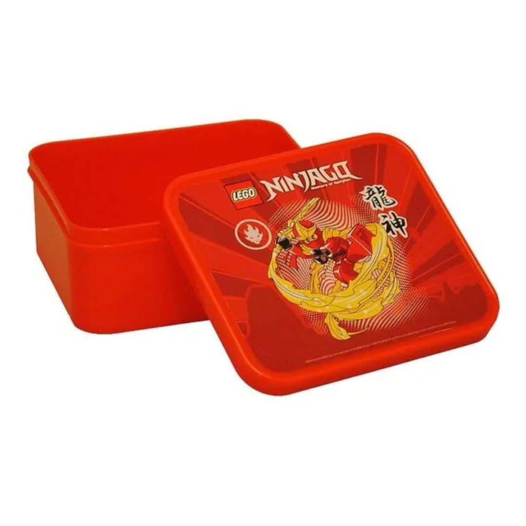 LEGO NINJAGO Kai Lunch Box Kids Food Storage Container Red